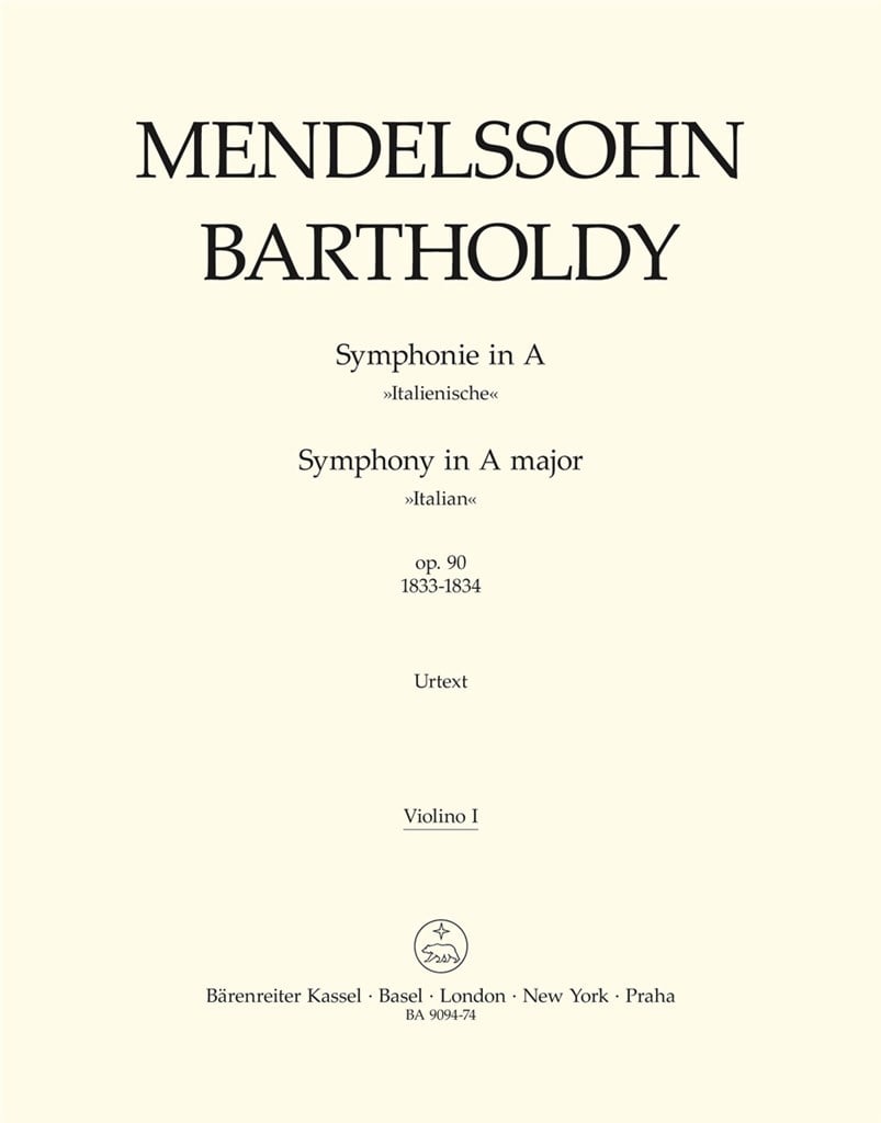 Symphony in A major No. 4
